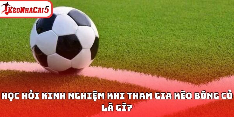 Học hỏi kinh nghiệm khi tham gia kèo bóng cỏ là gì?