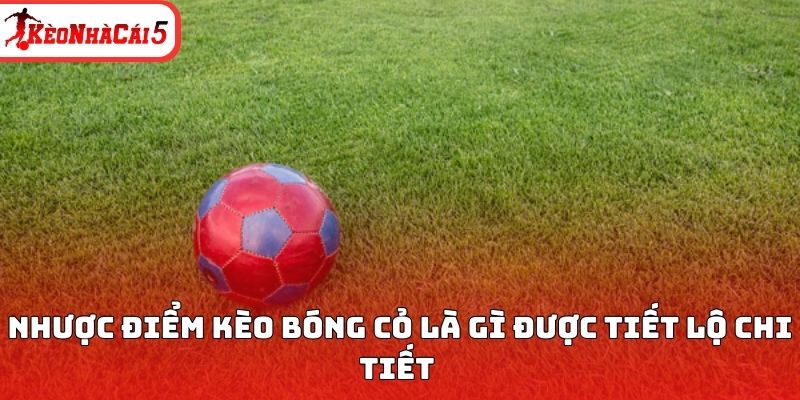 Nhược điểm kèo bóng cỏ là gì được tiết lộ chi tiết