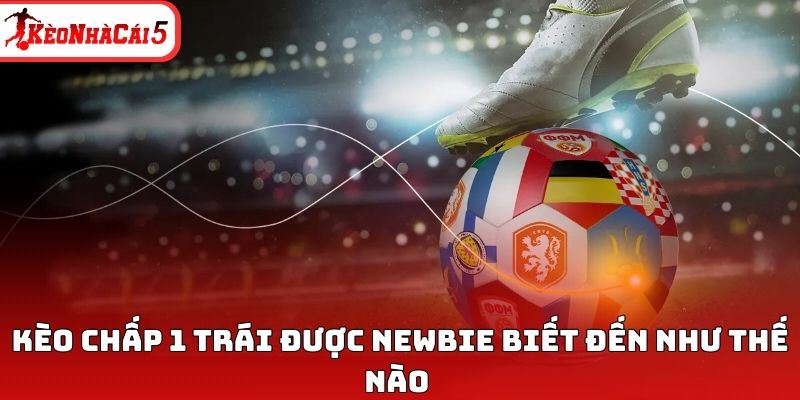 Kèo chấp 1 trái được newbie biết đến như thế nào 